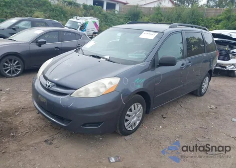 2007 Toyota Sienna Le из США, поврежденный, VIN 5TDZK23CX7S080871